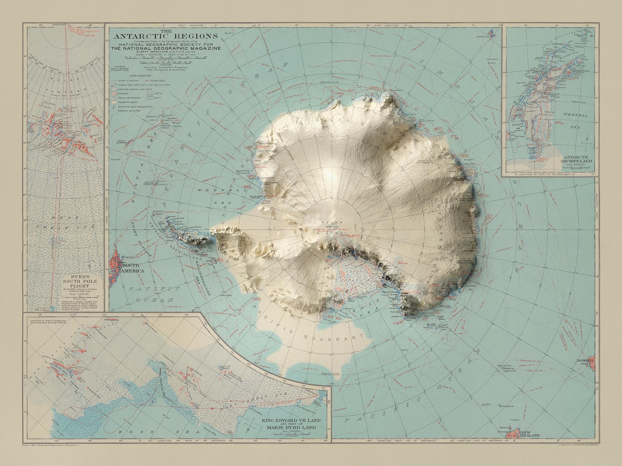 Image showing the difference between an Original map and a map that has undergone the Unique 3D transformation
