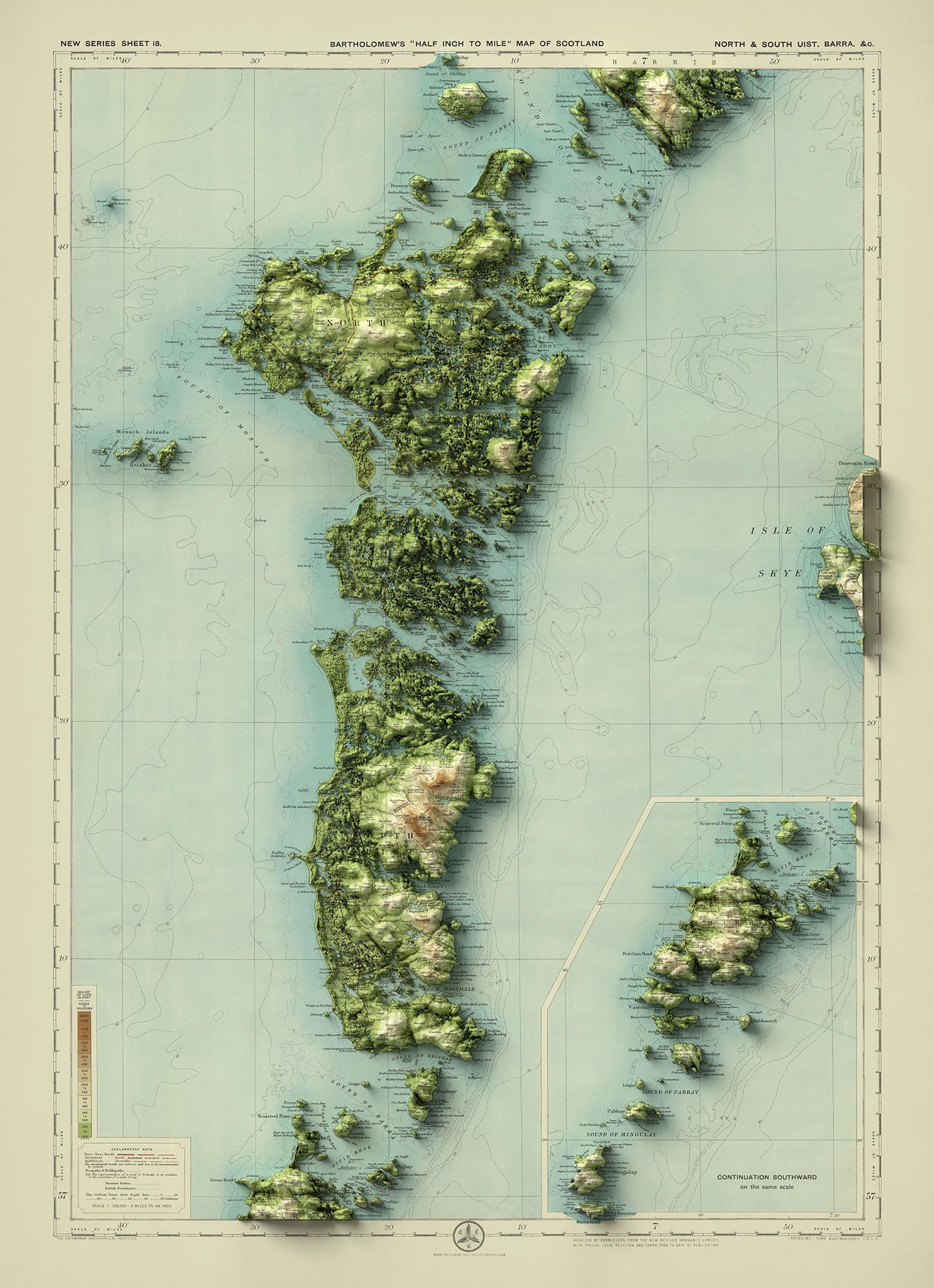 Image showing the difference between an Original map and a map that has undergone the Unique 3D transformation