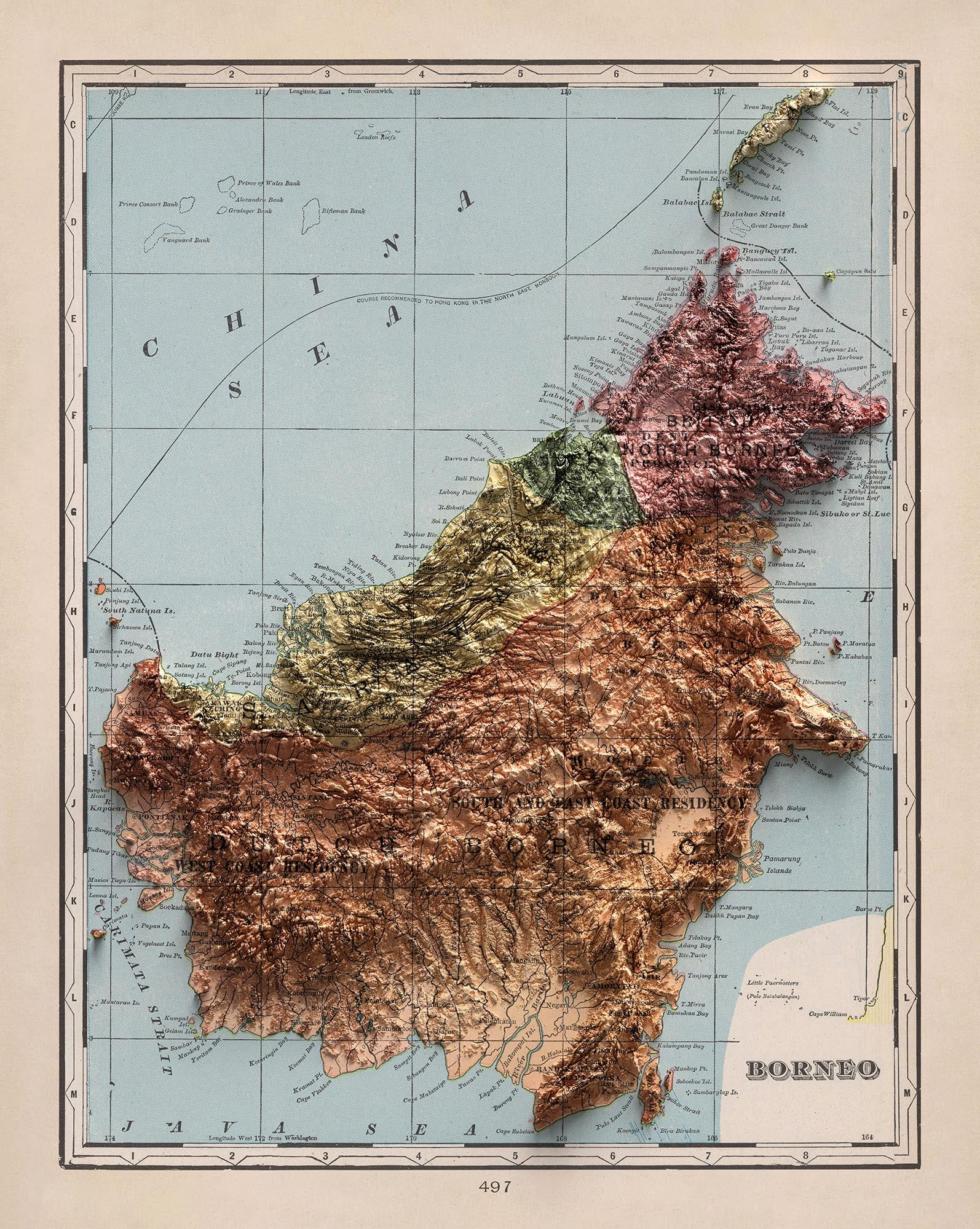 Image showing the difference between an Original map and a map that has undergone the Unique 3D transformation