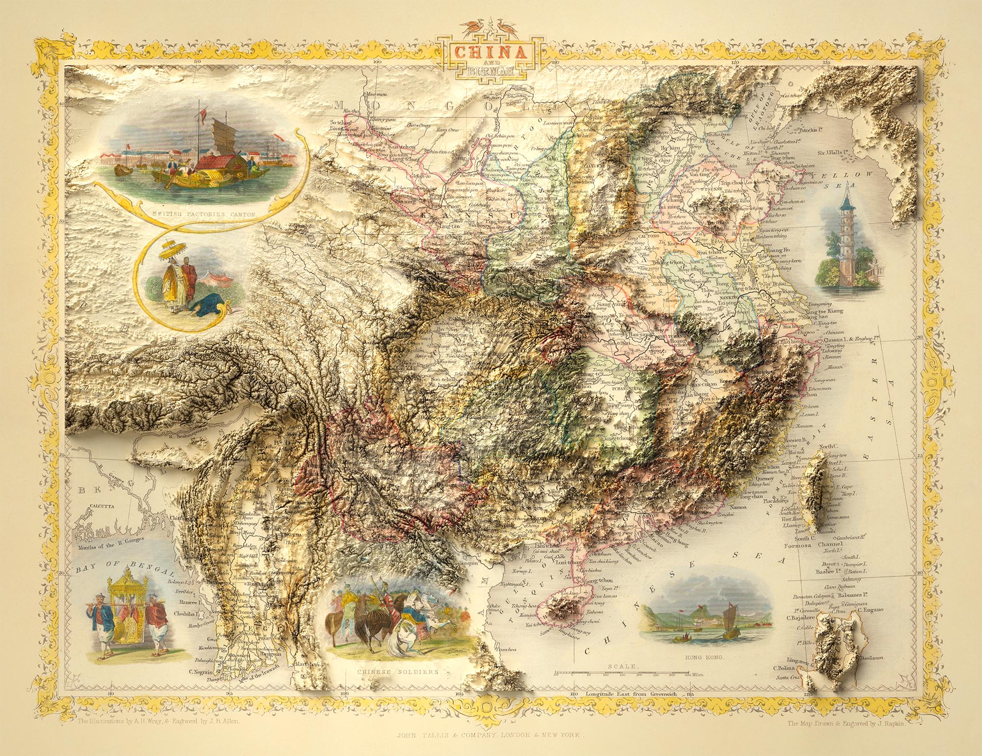 Image showing the difference between an Original map and a map that has undergone the Unique 3D transformation