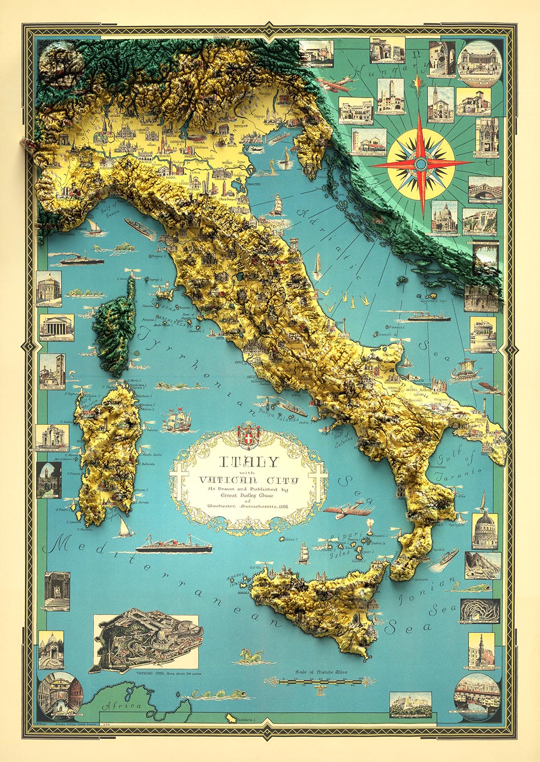 Image showing the difference between an Original map and a map that has undergone the Unique 3D transformation
