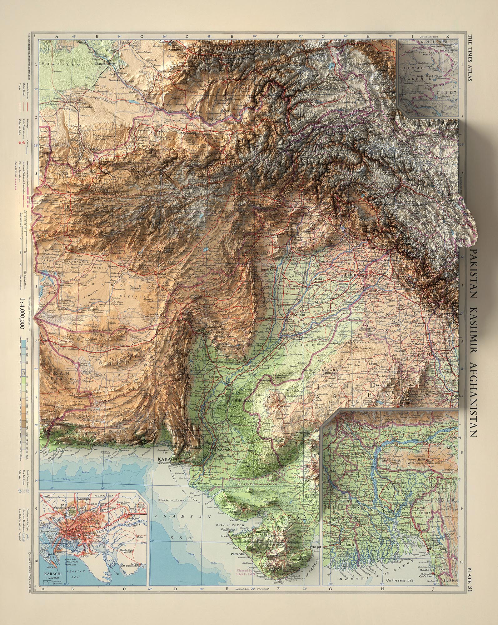Image showing the difference between an Original map and a map that has undergone the Unique 3D transformation