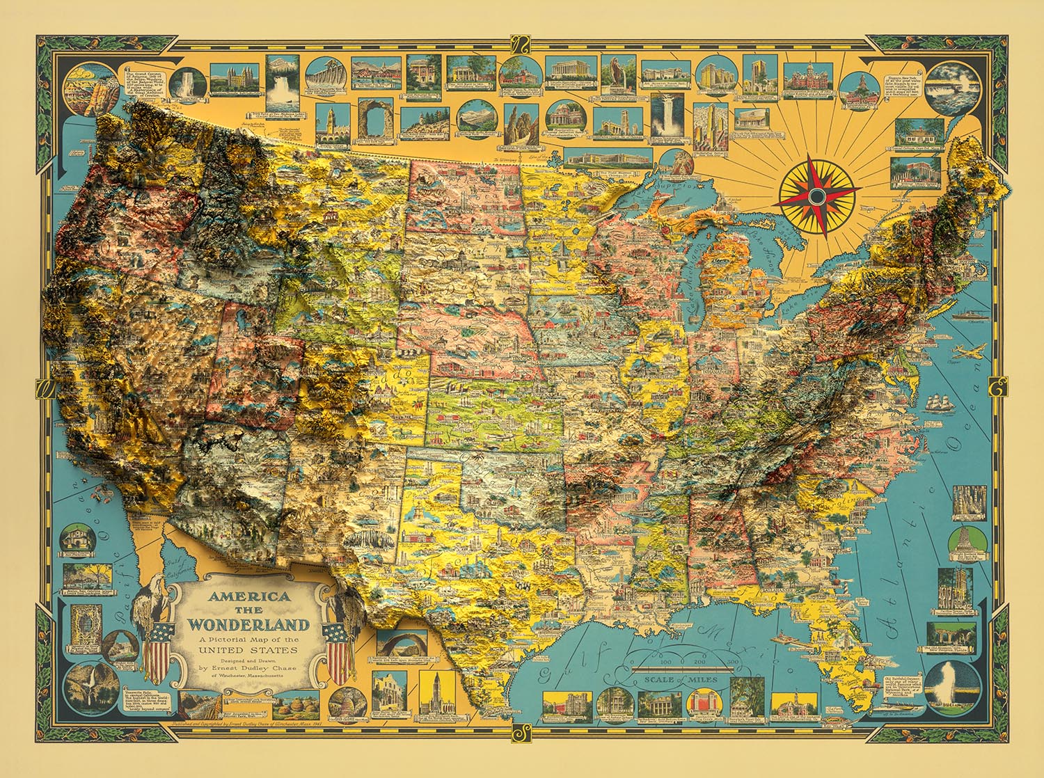 Image showing the difference between an Original map and a map that has undergone the Unique 3D transformation