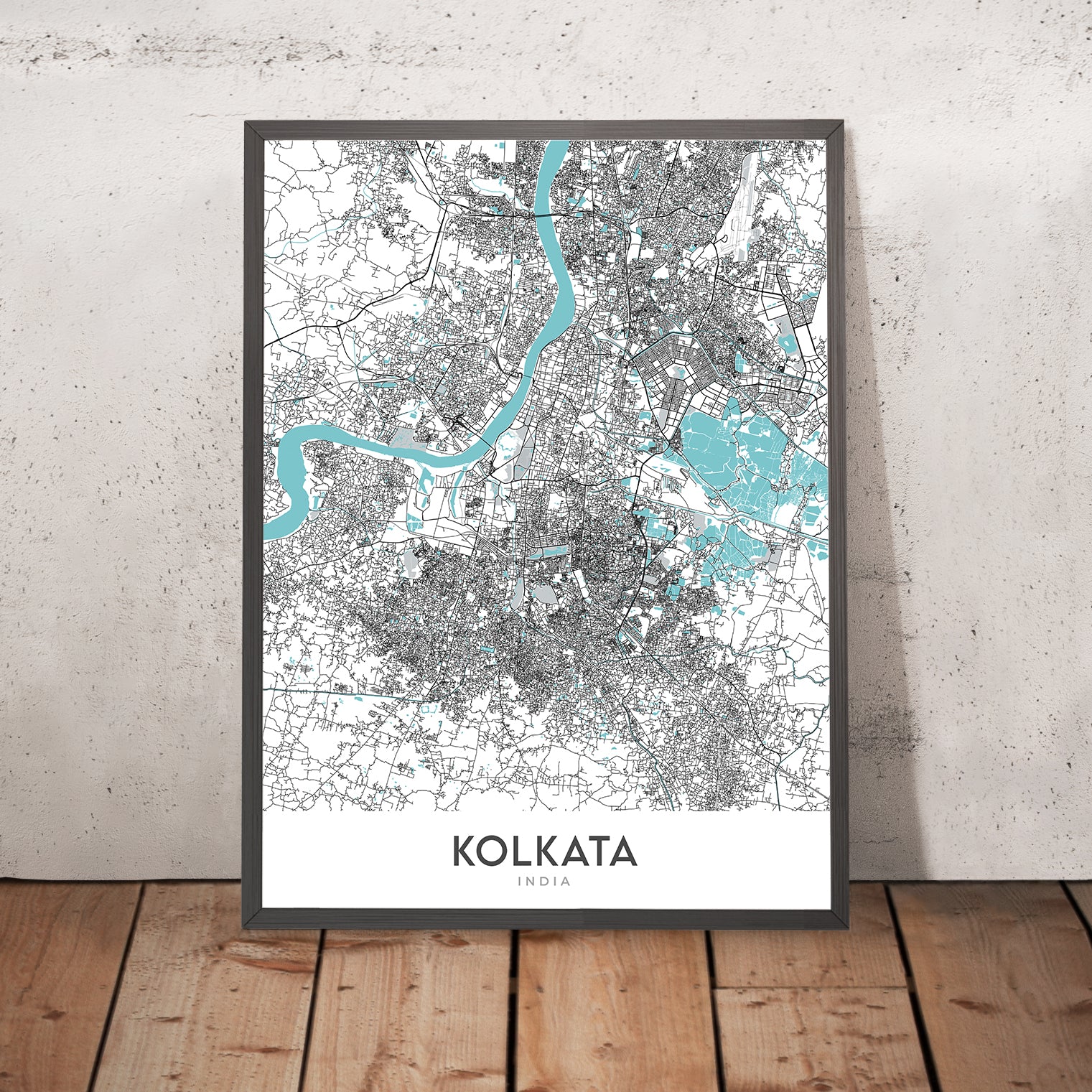 Modern City Map Of Kolkata India Victoria Memorial Kalighat Temple modern-city-map-of-kolkata-india-victoria-memorial-kalighat-temple