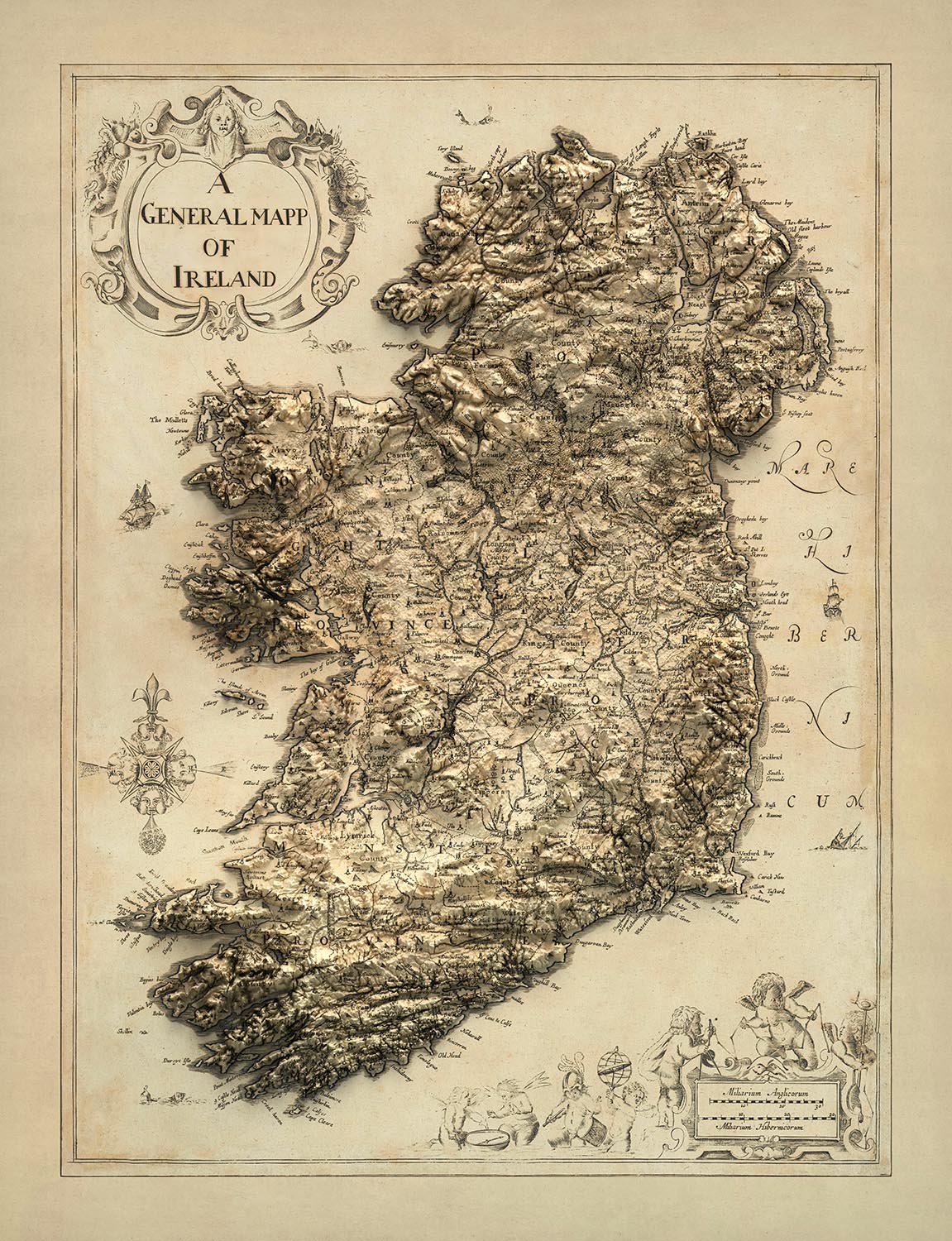 Image showing the difference between an Original map and a map that has undergone the Unique 3D transformation
