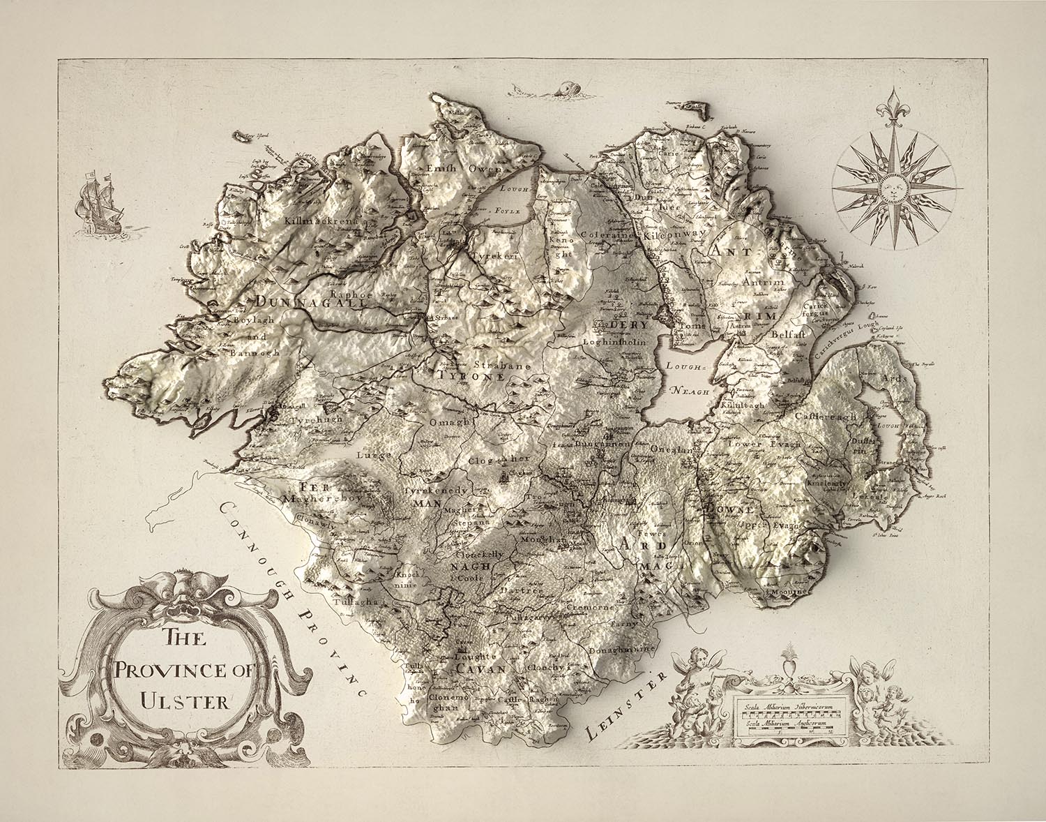 Image showing the difference between an Original map and a map that has undergone the Unique 3D transformation