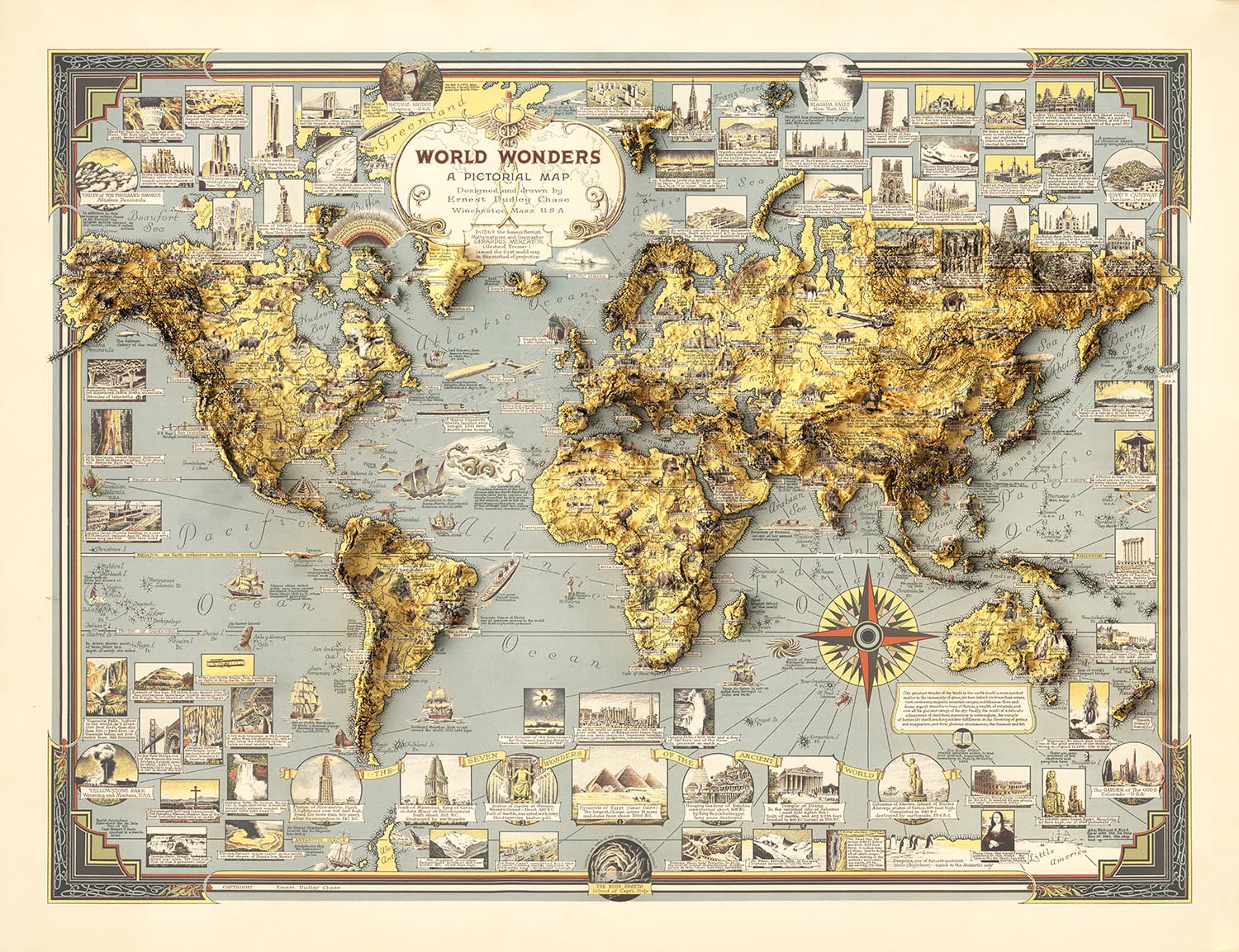 Image showing the difference between an Original map and a map that has undergone the Unique 3D transformation