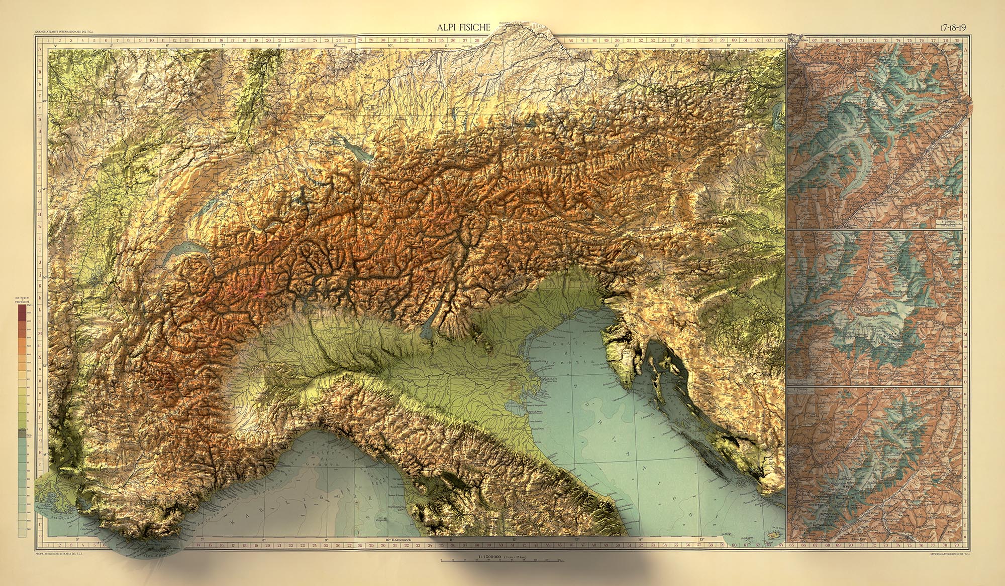 Image showing the difference between an Original map and a map that has undergone the Unique 3D transformation