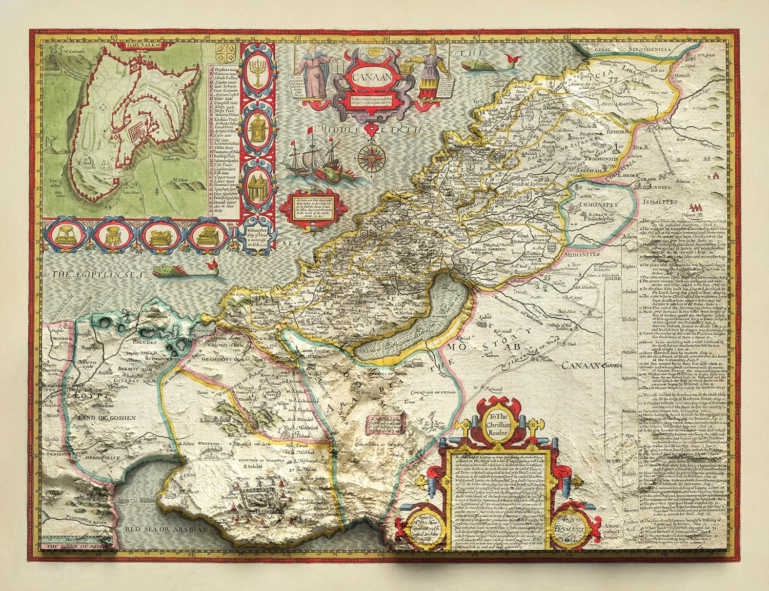 Image showing the difference between an Original map and a map that has undergone the Unique 3D transformation