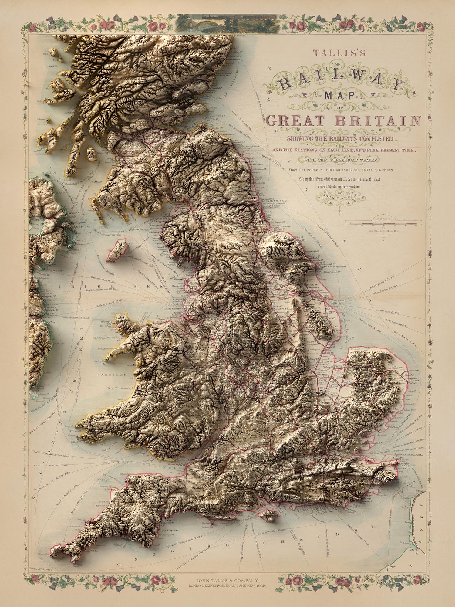Image showing the difference between an Original map and a map that has undergone the Unique 3D transformation