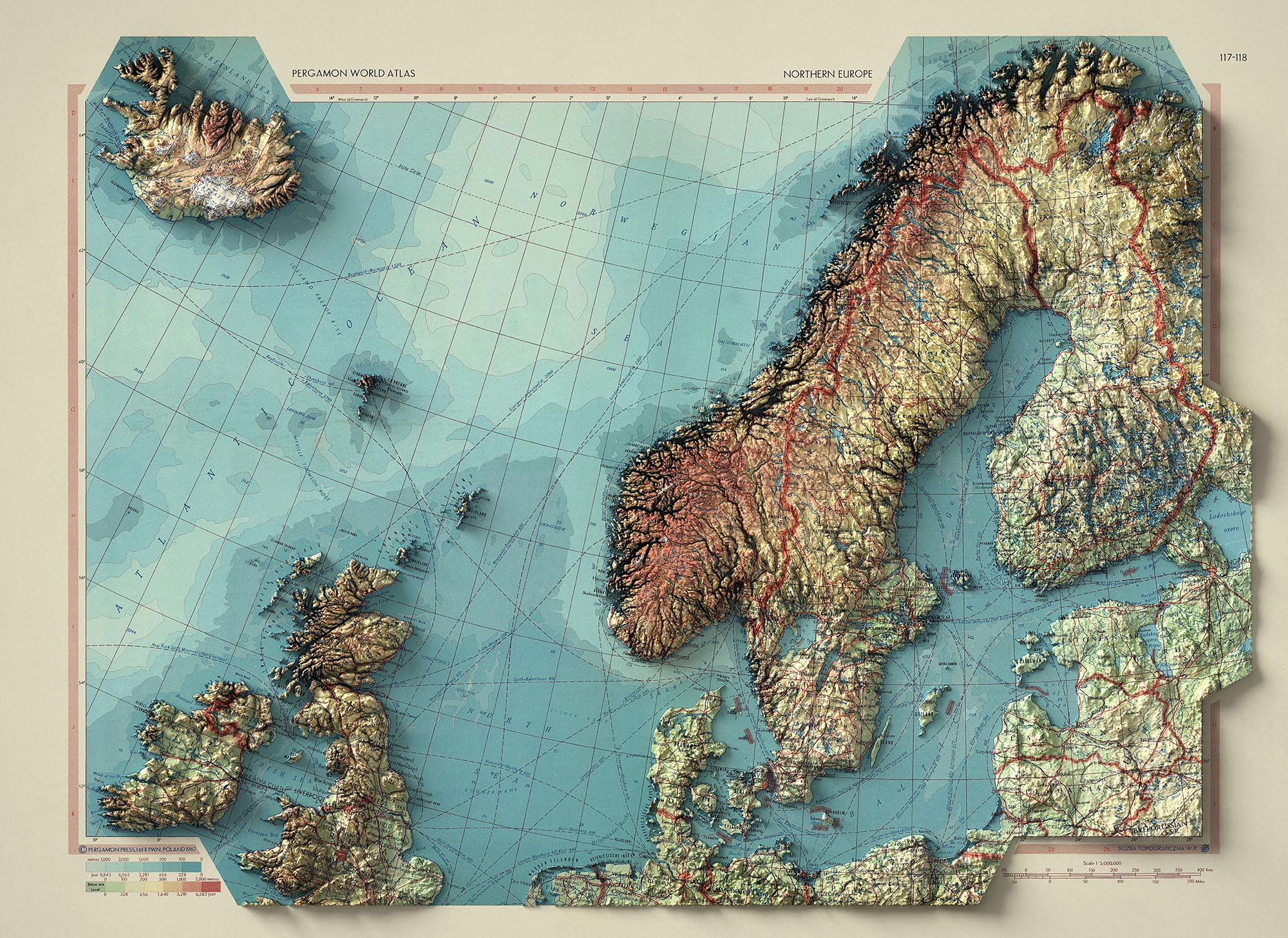 Image showing the difference between an Original map and a map that has undergone the Unique 3D transformation