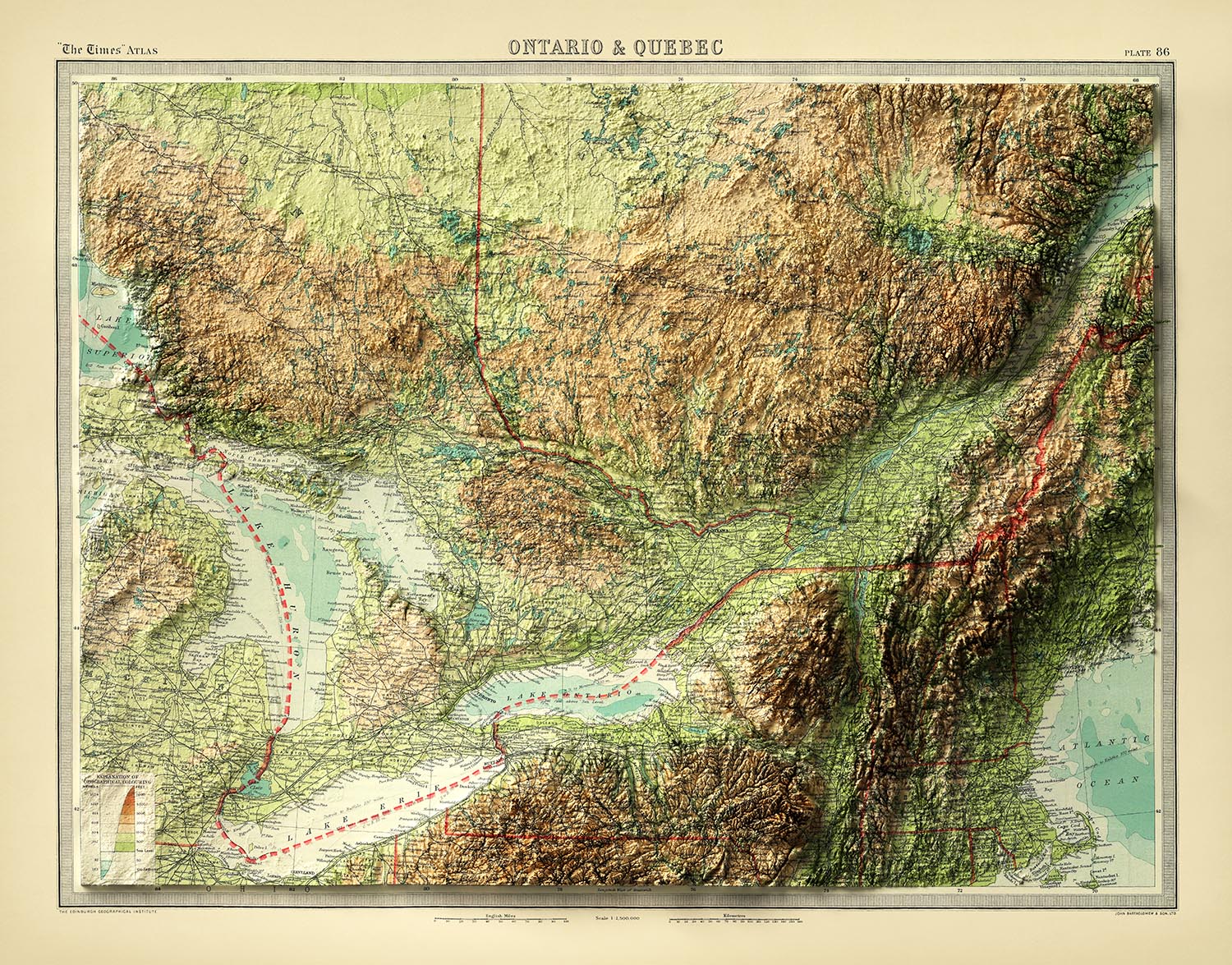 Image showing the difference between an Original map and a map that has undergone the Unique 3D transformation