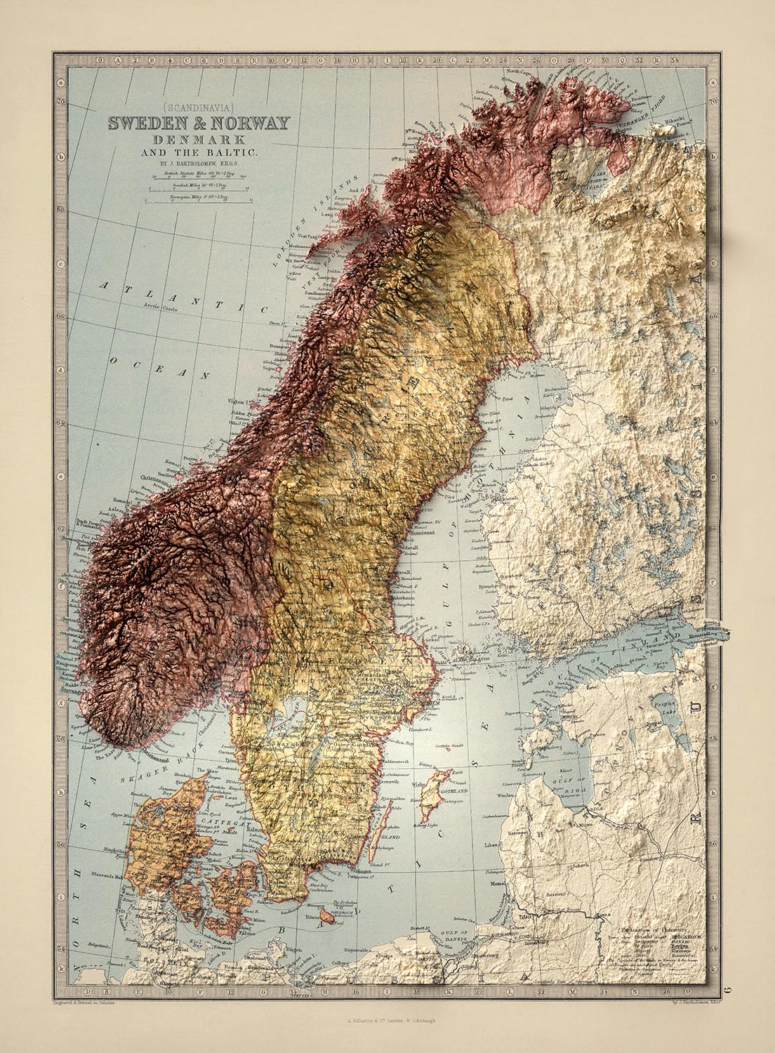 Image showing the difference between an Original map and a map that has undergone the Unique 3D transformation
