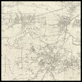 Mappa antica personalizzata di Wythenshawe 