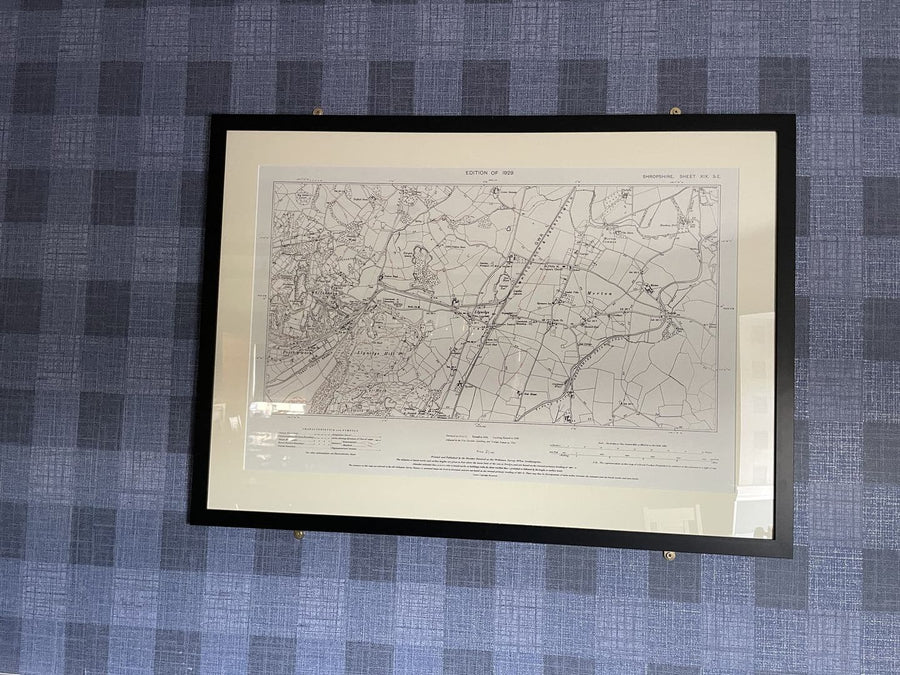 Mapa antiguo personalizado - Crea tu propio mapa de calles con código postal/código ZIP de los años 1800 y 1900 de la Ordnance Survey 