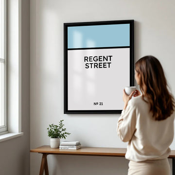 Tarjeta de Nombre de Calle Personalizada 