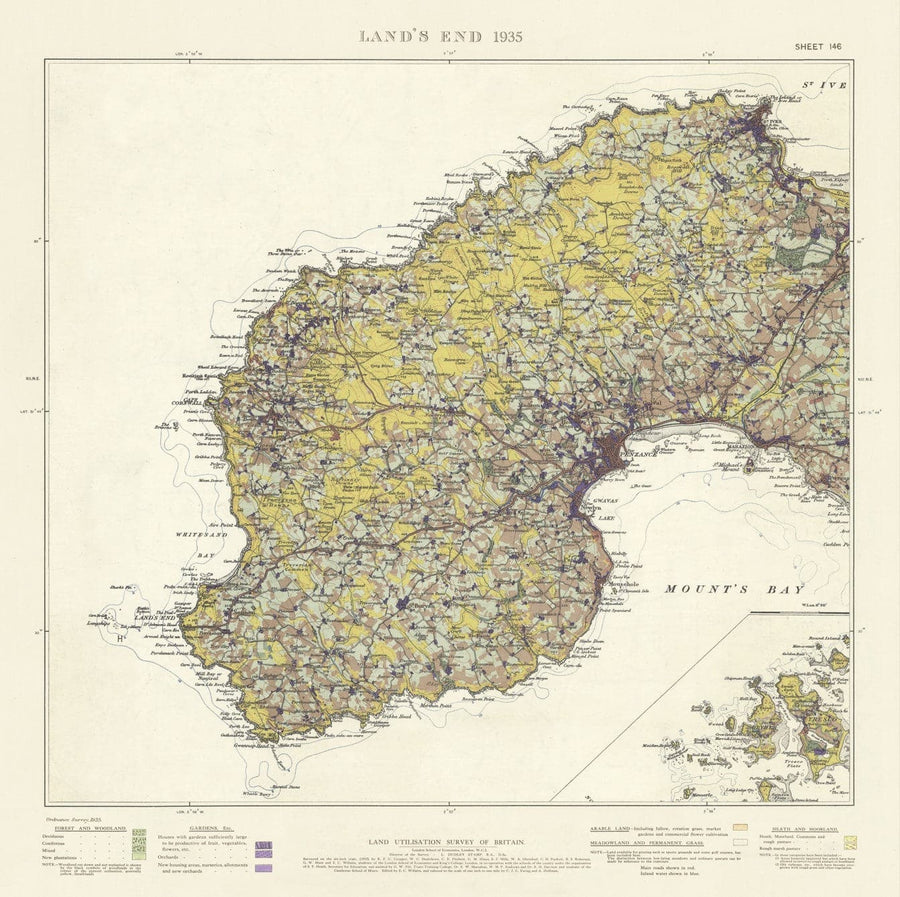 Mapa antiguo personalizado - Crea tu propio mapa de calles con código postal/código ZIP de los años 1800 y 1900 de la Ordnance Survey 
