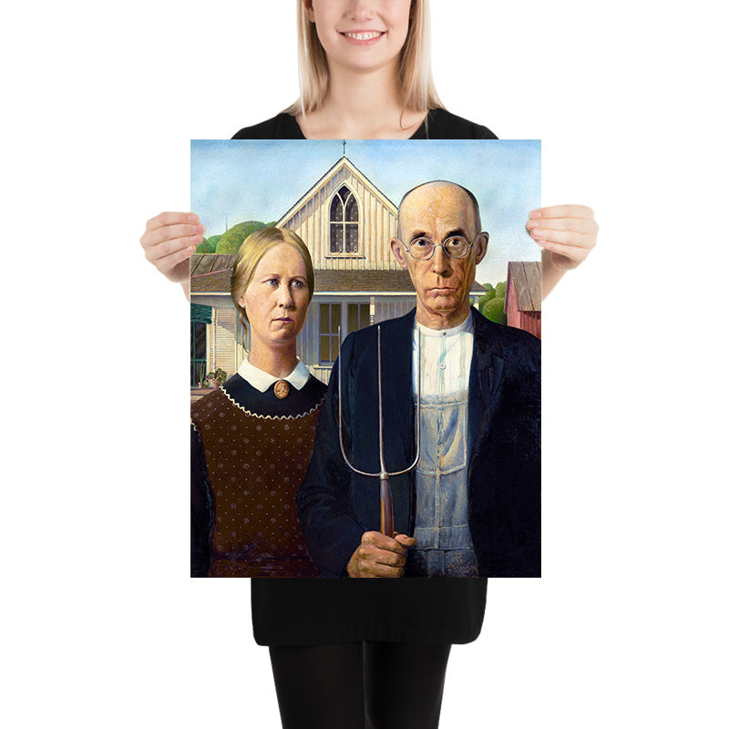 American Gothic von Grant Wood, 1930 