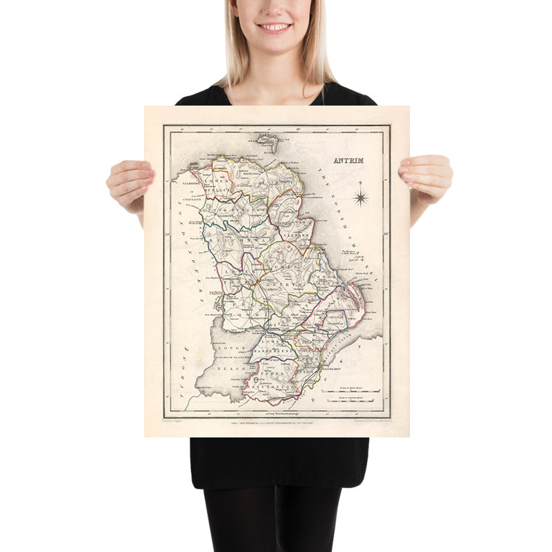 Ancienne carte du comté d&