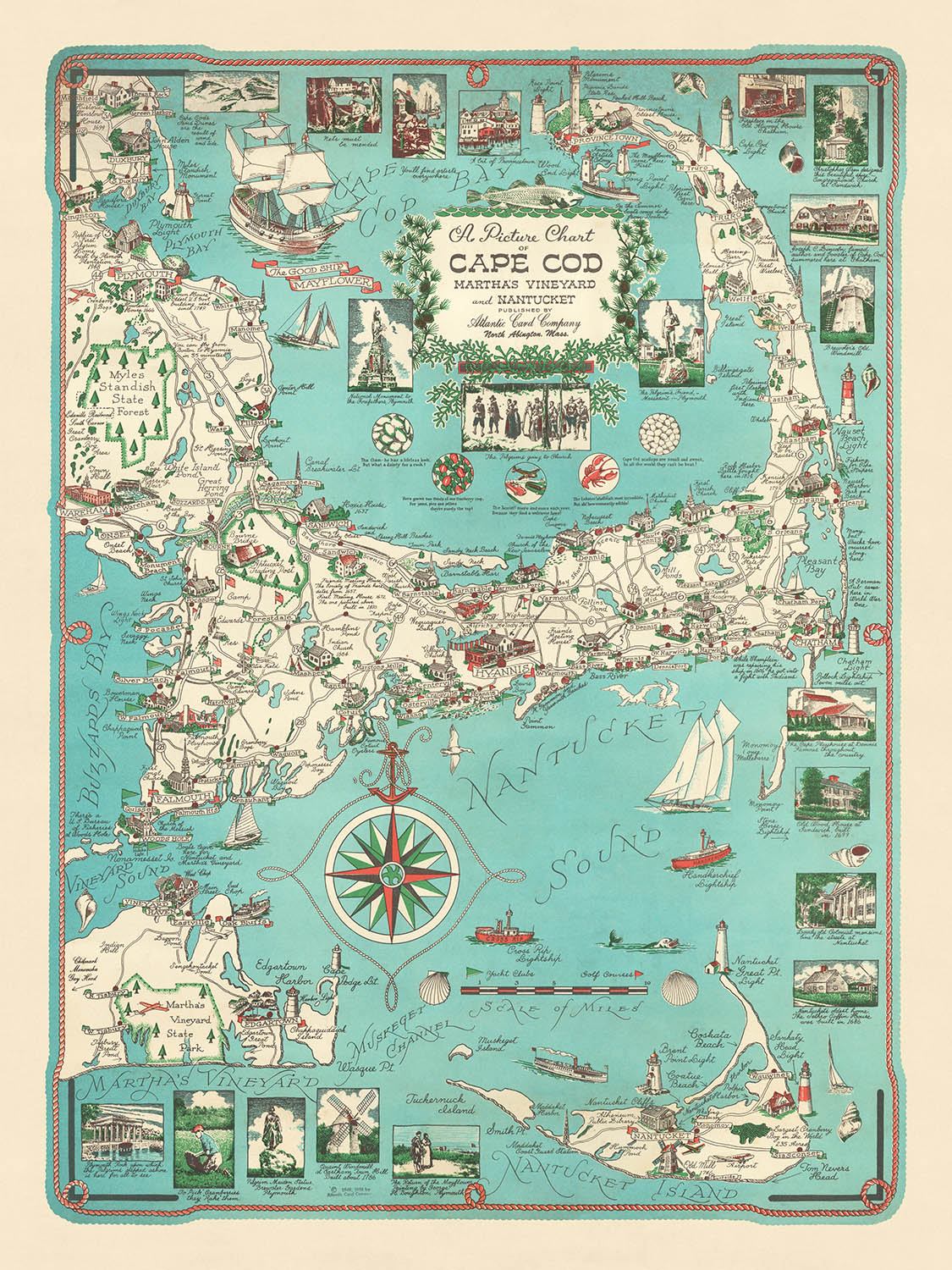Eine Reise durch Cape Cod, Martha's Vineyard und Nantucket: Ein bildhaftes Abenteuer