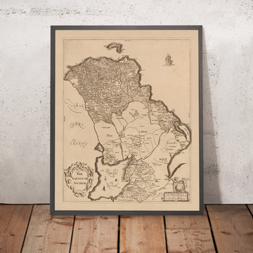 Ancienne carte du comté d&