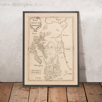 Ancienne carte du comté d&