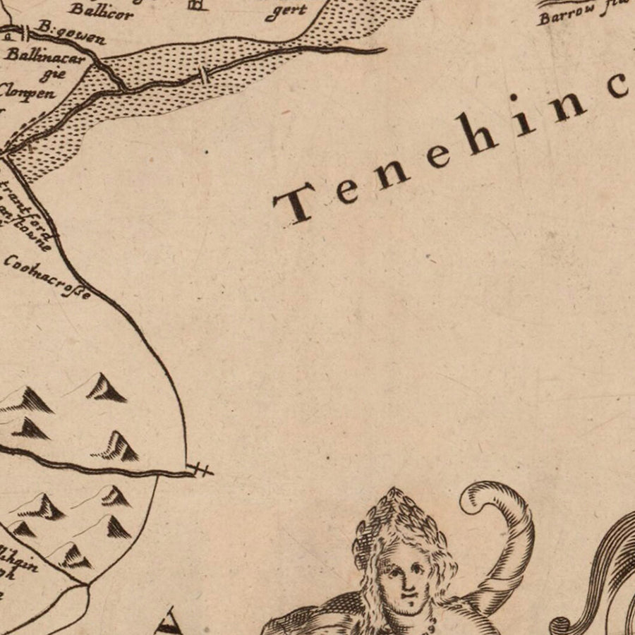 Ancienne carte du comté d&