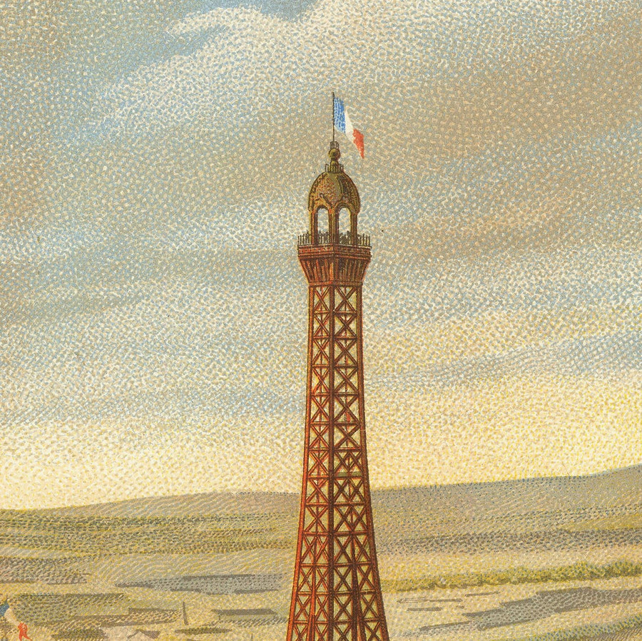 Prima vista della Torre Eiffel all&