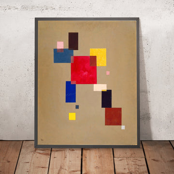 A framed image of 