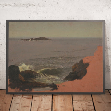 A framed image of 