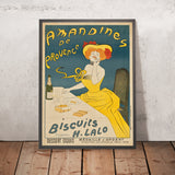 Amandines de Provence Vintage Advertising Poster by Leonetto Cappiello, 1902