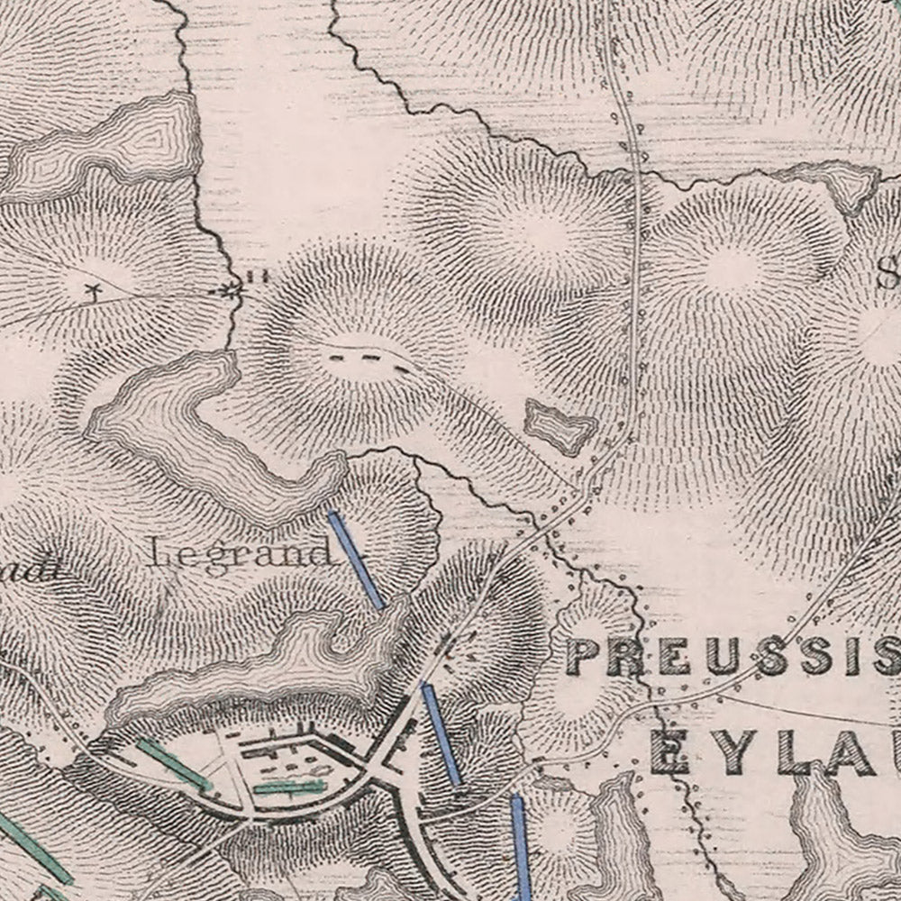 Battle of Preussisch-Eylau: First Evening, 7 February 1807, by AK Johnston