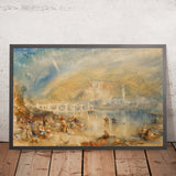 Heidelberg, with a Rainbow by Turner, 1840