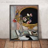 Anémones con un espejo negro (Anemones with a Black Mirror) de Henri Matisse, 1919 