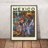 Póster de viaje de Ciudad de México: Xochimilco 
