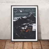 Switzerland Travel Poster: Malakoderm by Louis Tauzin, 1909