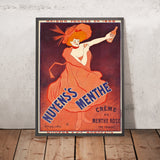 Nuyens’s Vintage Crème de Menthe Poster by Leonetto Cappiello, 1922