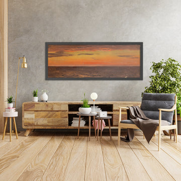 A framed image of 