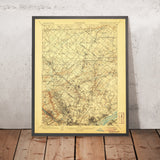 Old Map of Chestnut Hill, Pennsylvania by USGS, 1899 – Germantown, Roxborough & Delaware River