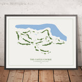 The Castle Course at St Andrews: Modern Golf Course Map