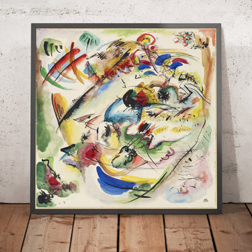 A framed image of 