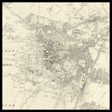 Une ancienne carte de l&