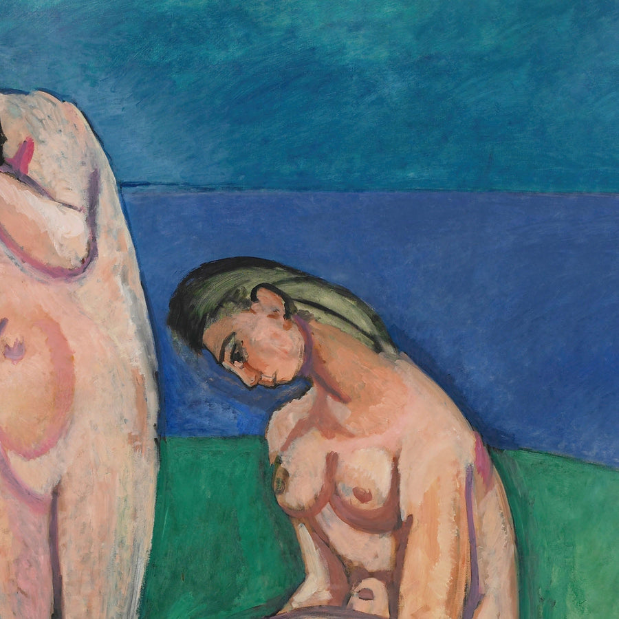 Badegäste mit einer Schildkröte (Bathers with a Turtle) von Henri Matisse, 1907 
