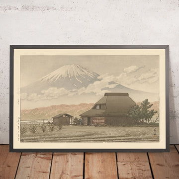 Der Fuji von Narusawa Village von Hasui Kawase, 1936 