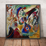 Fragment 2 for Composition VII by Wassily Kandinsky, 1913