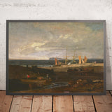 Una scena sulla costa inglese di Turner, 1798 