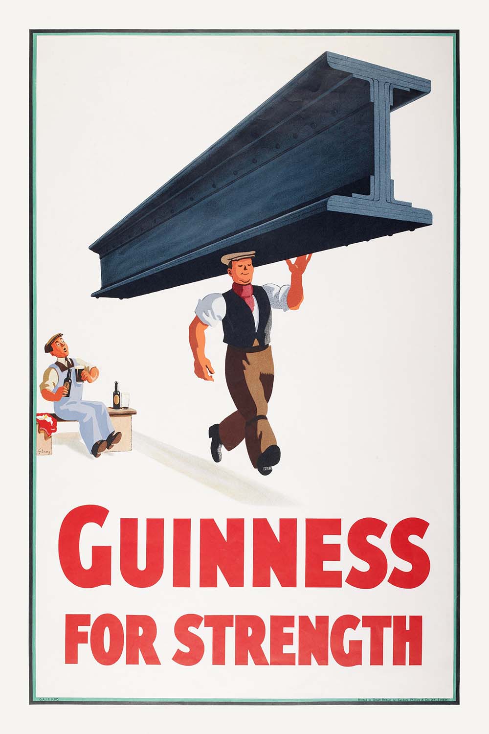Guinness for Strength by John Gilroy, 1934