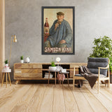 Samson Kina Vintage Advertising Poster by Ernest Godfridnon, 1910