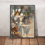 Figaro by Alphonse Mucha, 1860