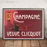 Veuve Clicquot Vintage Champagne Poster by Arnold van Roessel, 1900